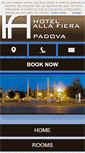 Mobile Screenshot of hotelallafiera.com